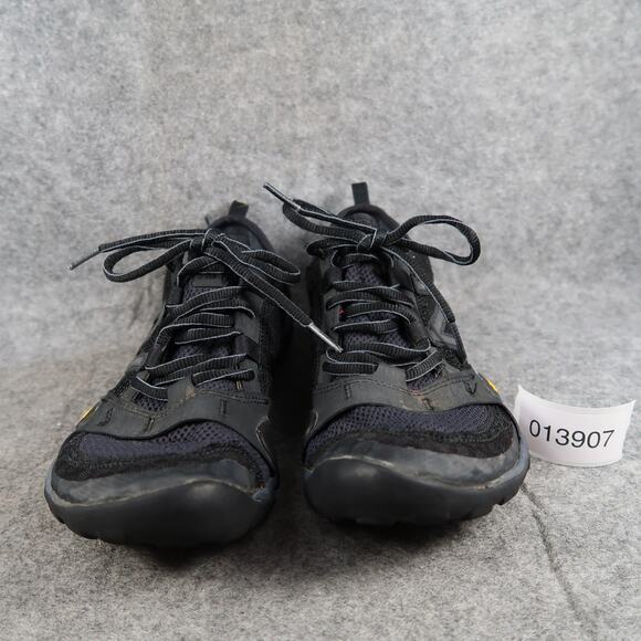 New Balance Shoes Womens 9 Minimus Trail Running Sneakers Vibram Athletic Black - Picture 2 of 15